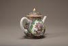 A famille rose teapot and cover