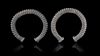 A PAIR OF SILVER BRACELETS, CLASSICAL GREEK PERIOD, 4TH CENTURY BC