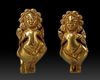 A PAIR OF GREEK GOLD EROS EARRINGS, HELLENISTIC PERIOD, CIRCA 3RD-2ND CENTURY B.C.