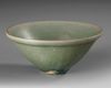 A CHINESE CELADON GLAZED BOWL,MING DYNASTY (1368-1644)