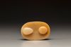An agate belt buckle