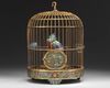 A CHINESE CLOISONNÉ ENAMEL BIRD CAGE, QING DYNASTY ( 1644-1911)