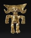 A PRE COLOMBIAN GOLD FIGURE, CIRCA 800-1200 A.D