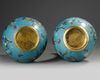 A PAIR OF CHINESE CLOISONNÉ VASES, 19TH CENTURY