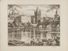 PRAHA – SIX ORIGINAL LITHOGRAPHS BY VIKTOR STRETTI (1951)