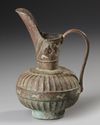 A GILT KHURASAN BRONZE EWER, PERSIA, 12TH-13TH CENTURY