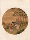 Ten Chinese figural paintings