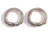 A PAIR OF SILVER BRACELETS, AFGHANISTAN, 19TH CENTURY