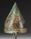 AN URARTIAN BRONZE HELMET, CIRCA 9TH-7TH CENTURY B.C.