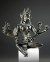 A NEPALESE BRONZE FIGURE OF VASUDHARA, 17TH-18TH CENTURY