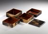 A JAPANESE FOUR-TIER LACQUER BOX (JUBBAKO), EDO PERIOD 18TH-19TH CENTURY