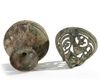 A Chinese bronze 'hill' censer and cover, boshanlu