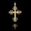 AN UNUSUAL BYZANTINE GOLD CROSS, 6TH-7TH CENTURY AD