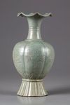 A Korean celadon glazed vase