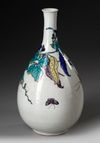 A JAPANESE KUTANI BOTTLE VASE, 18TH-19TH CENTURY