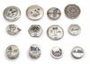 TWELVE SILVER BOXES, IRAQ, EARLY 20TH CENTURY