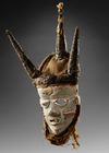 PENDE MASK WITH HORNS ( MBUYA )