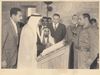 A SET OF CARDBOARD PHOTOS BELONGING TO SHEIKH SALEM BIN MAHFOUZ (FOUNDER OF THE NATIONAL COMMERCIAL BANK IN SAUDI ARABIA) WITH ONE OF THE AL-KAAKI'S FAMILY AND THEIR COMPANIONS DURING THEIR VISIT TO THE ARAB REPUBLIC OF EGYPT IN THE MID-1950s