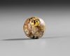 A LARGE SPHERICAL MOSAIC GLASS BEAD, ROMAN 1ST CENTURY AD
