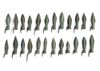 A GROUP OF GREEK BRONZE ARROWHEADS, CIRCA 8TH-6TH CENTURY B.C.