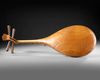 A JAPANESE BIWA  TRADITIONAL LUTE INSTRUMENT