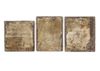 FIVE OF INTRICATELY ENGRAVED STONE TILES, MOROCCO, 19TH-20TH CENTURY