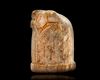 A CARVED IVORY CHESS PIECE, EGYPT OR IRAQ, 10TH-11TH CENTURY