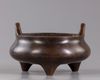 A Chinese bronze censer