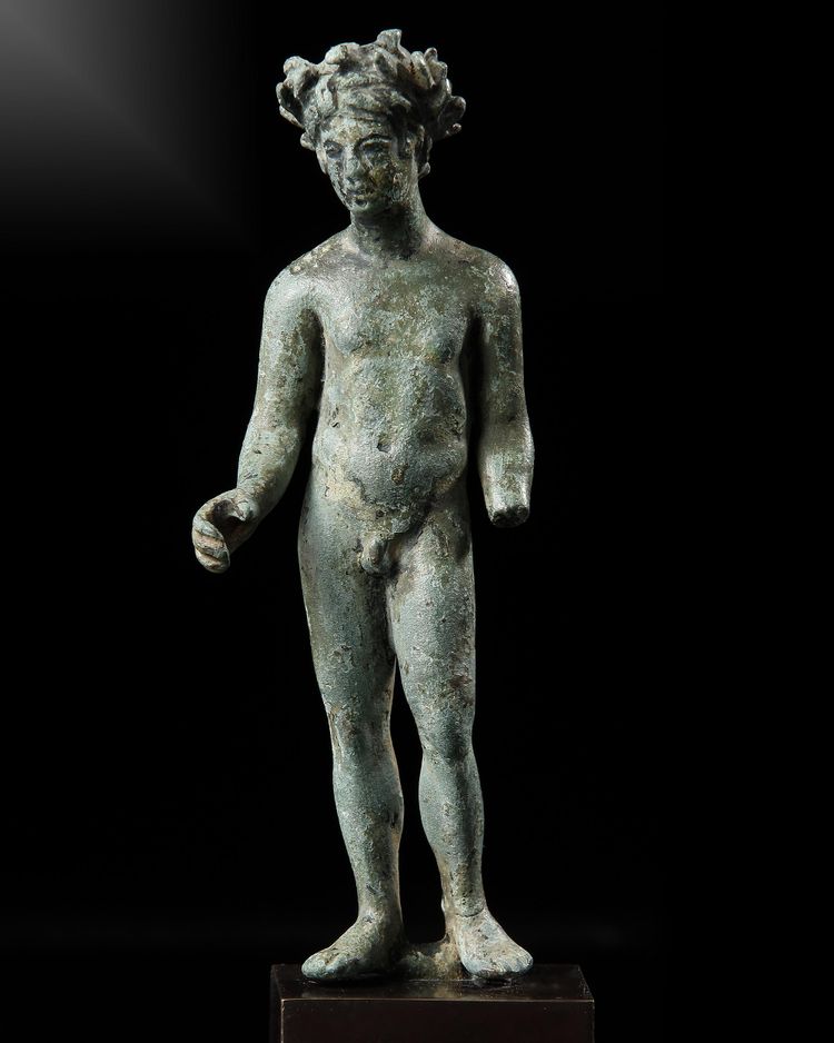 A ROMAN BRONZE STATUETTE OF MERCURY, CIRCA 1ST CENTURY B.C. / A.D.