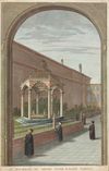 A PAINTING OF THE MAUSOLEUM OF RAGHIB PASCHA