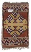 AN ANTIQUE MANASTIR KILIM (BALKAN-ANATOLIAN FLATWEAVE)