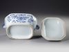 A CHINESE BLUE AND WHITE SOUP TUREEN AND COVER, 18TH CENTURY