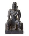 A CHINESE BRONZE MING FIGURE, MING DYNASTY (1368-1644)