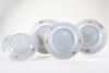 FOUR CHINESE FAMILLE ROSE DISHES