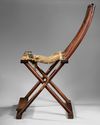 A FINE AND RARE HUANGHUALI FOLDING CHAIR, CHINA 17TH CENTURY