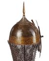 A SAVAFID GOLD-OVERLAID STEEL HELMET, PERSIA, 17TH CENTURY