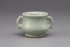 A celadon censer with fish-shaped handles