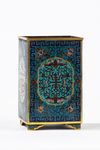 A CHINESE CLOISONNÉ BRUSH POT FOR THE ISLAMIC MARKET, CHINA, 19TH CENTURY