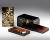 A SMALL JAPANESE SUZURIBAKO LACQUER WRITING BOX, MEIJI PERIOD (1868-1912)