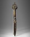 A Tibetan bronze phurbu