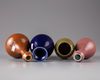 Four Chinese monochrome vases