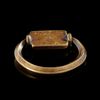 A PHOENICIAN RING IN GOLD WITH AN EYE OF HORUS, 6TH-7TH CENTURY CENTURY BC
