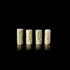 FOUR MITANNIAN FRIT CYLINDER SEALS, CIRCA 1600-1300 BC