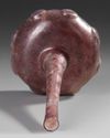 A PURPLE GLASS SPRINKLER FLASK, PERSIA OR SYRIA, 9TH–11TH CENTURY
