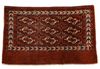 AN ANTIQUE TURKMEN KARADASHLI YOMUD CHUVAL (TENT BAG)