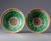 A pair of famille rose bowls