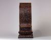 A zitan wood carved shrine, buddha house