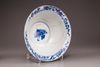 Two Chinese blue and white Klapmuts bowls