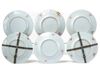 SIX CHINESE FAMILLE ROSE DISHES, 18TH CENTURY