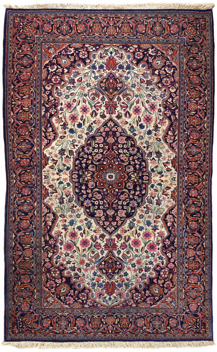 A KASHAN KORK RUG, PERSIA